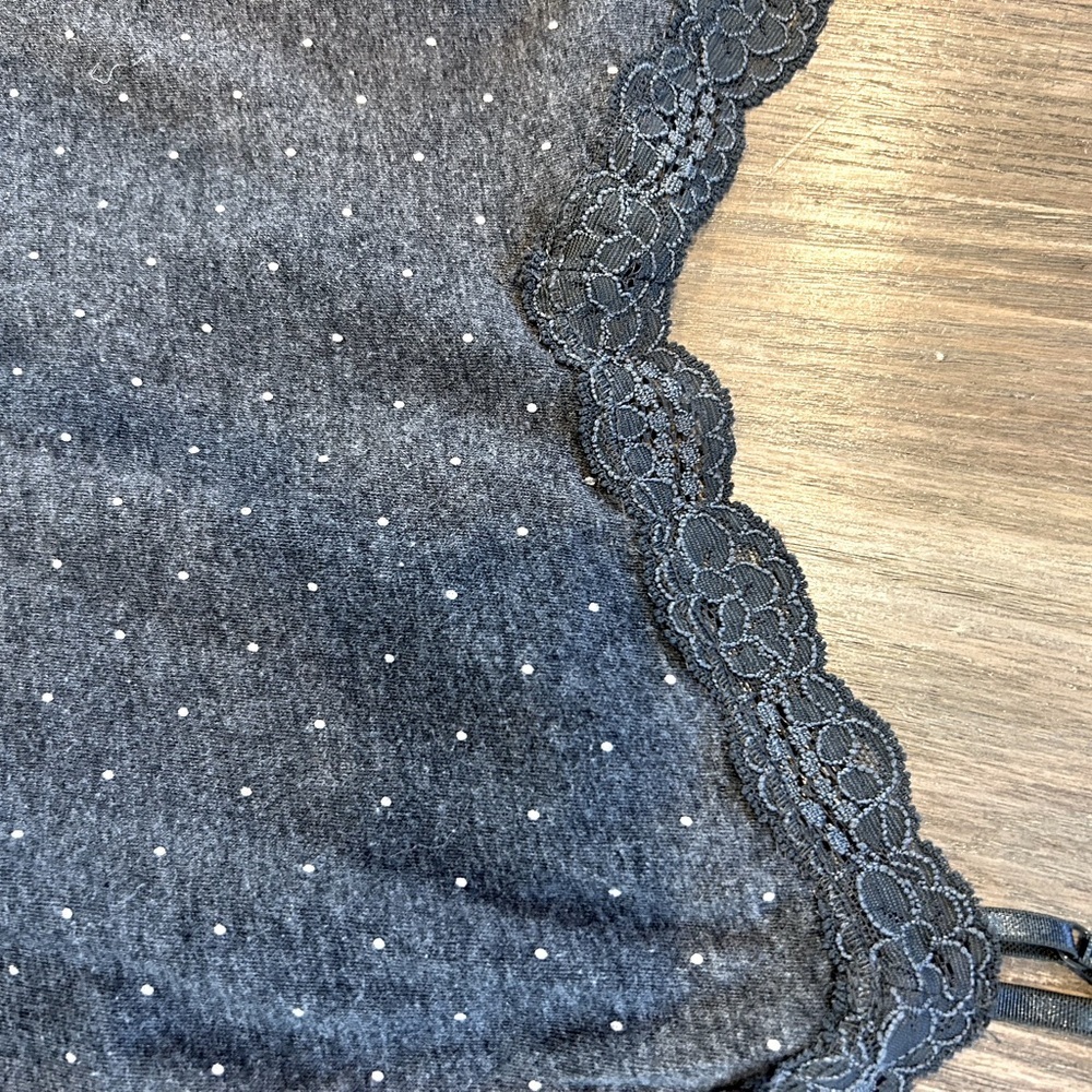 Vintage Y2K Aeropostale Lace Trim Cami Tank Size XL Elena Gilbert Alternative - Picture 8 of 12